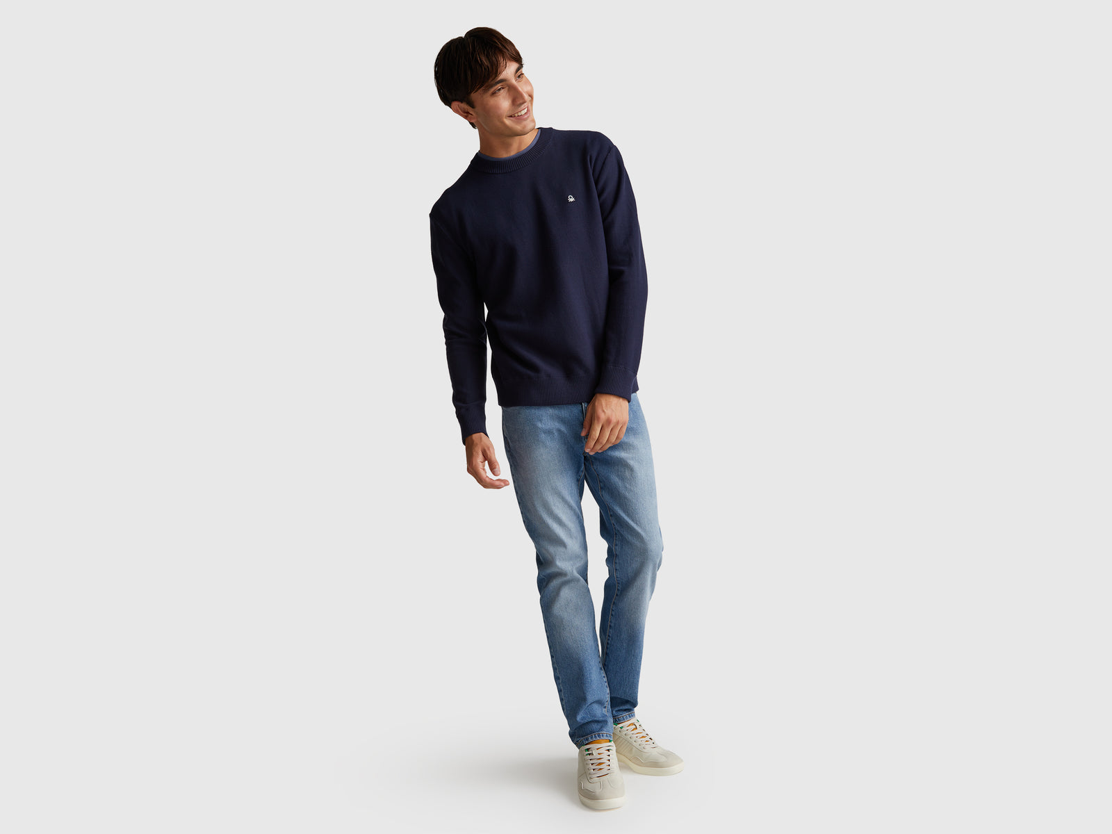 Five pocket slim fit jeans