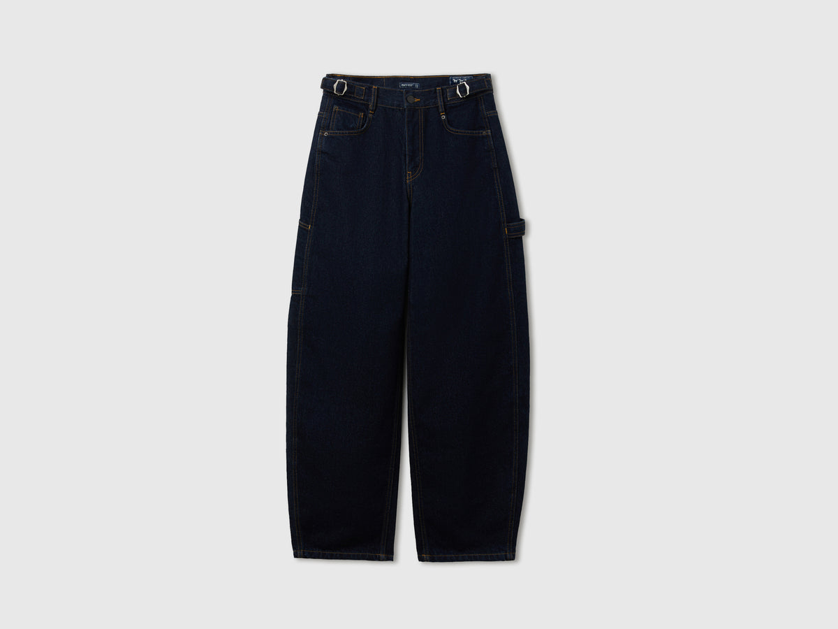 Jeans barrel fit lavagem escura - ucb_image_FS