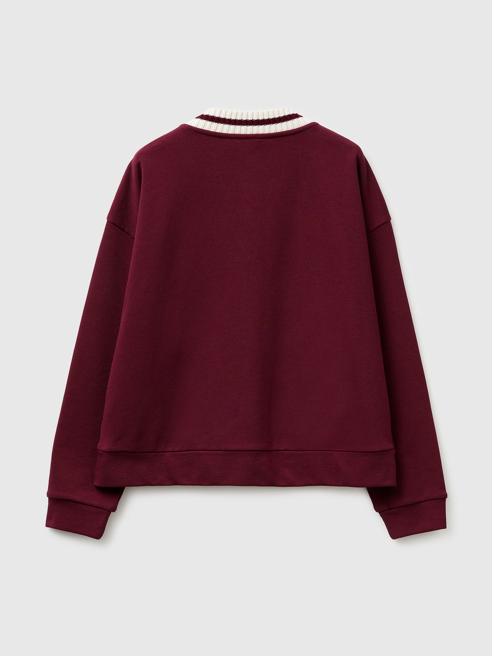 Sweatshirt cardigan with buttons - ucb_image_BS
