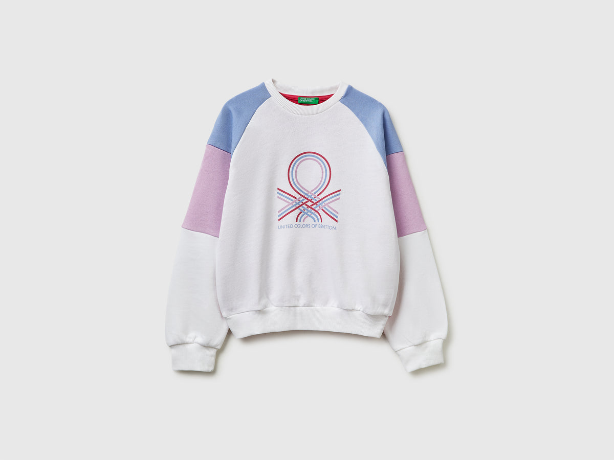 Cotton sweatshirt with logo - ucb_image_FS