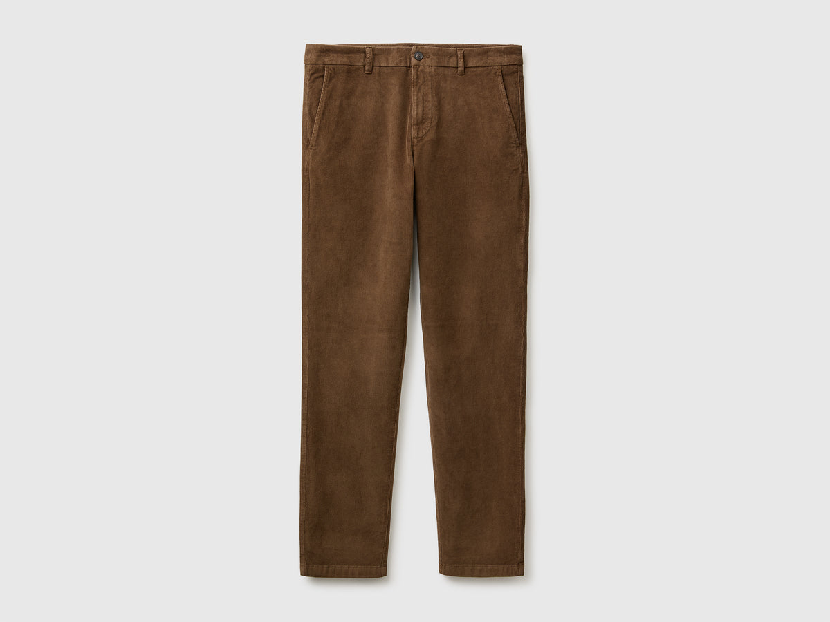 Calças slim fit em veludo stretch - ucb_image_FS