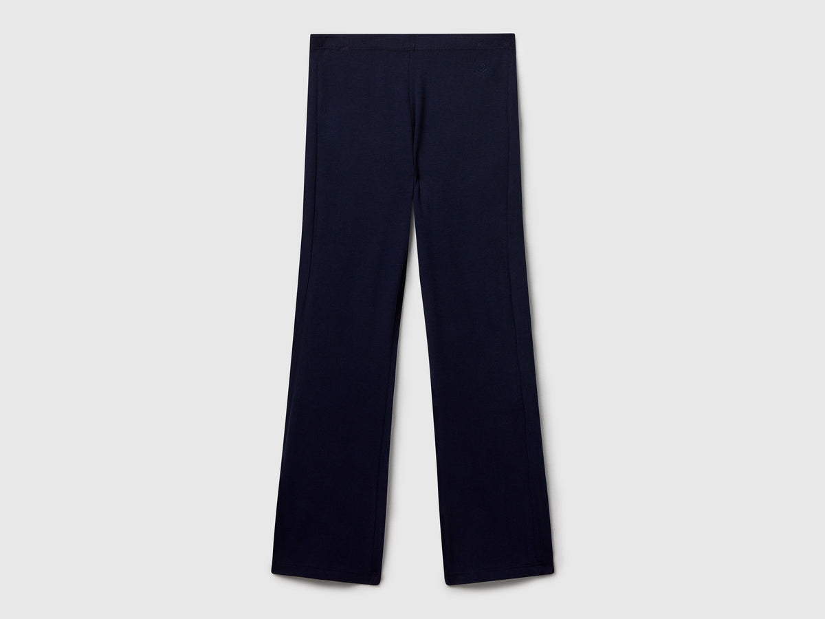 Leggings à boca-de-sino em algodão macio - ucb_image_FS