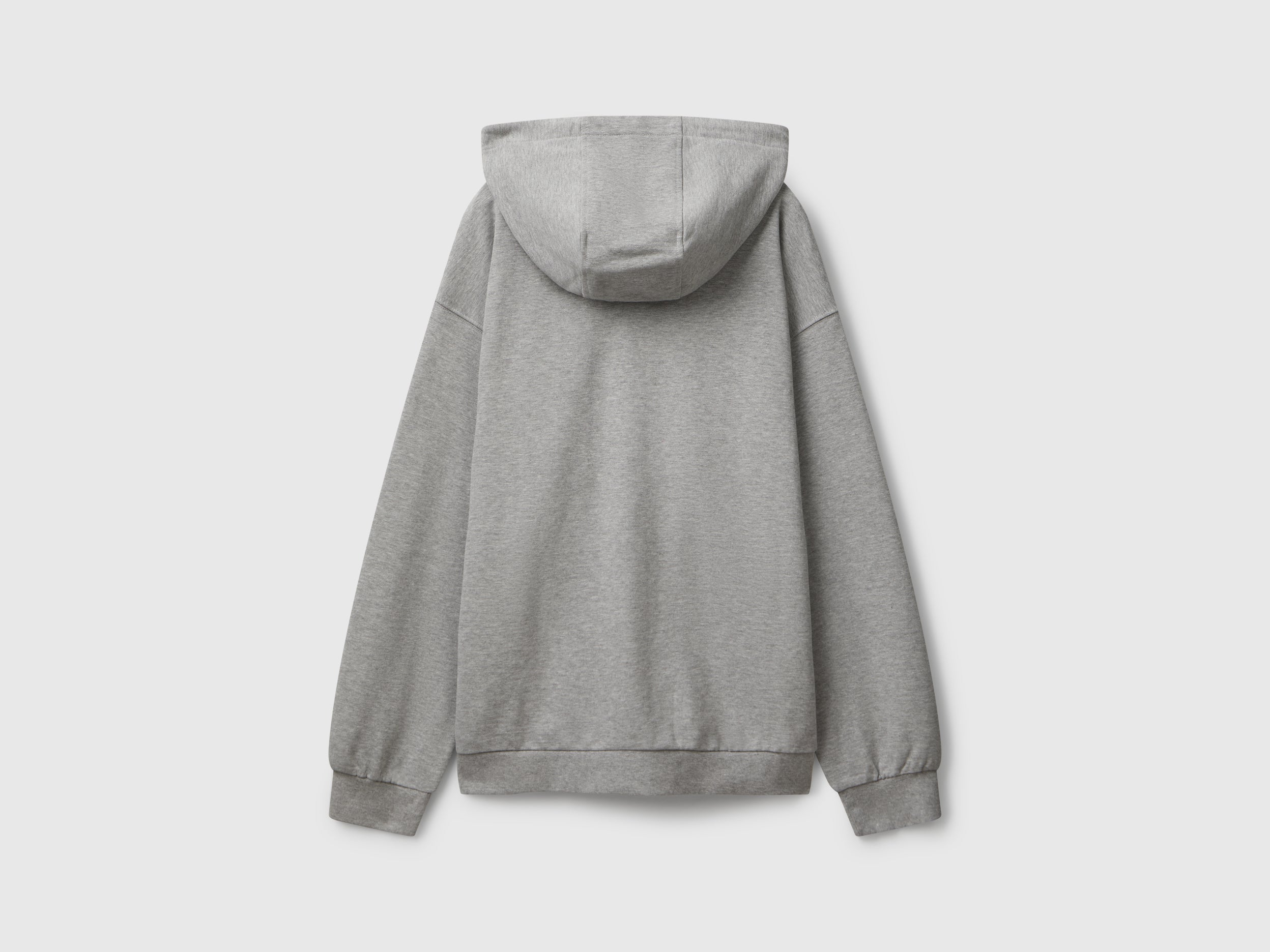 Casaco de algodão com fecho de correr e capuz - ucb_image_BS