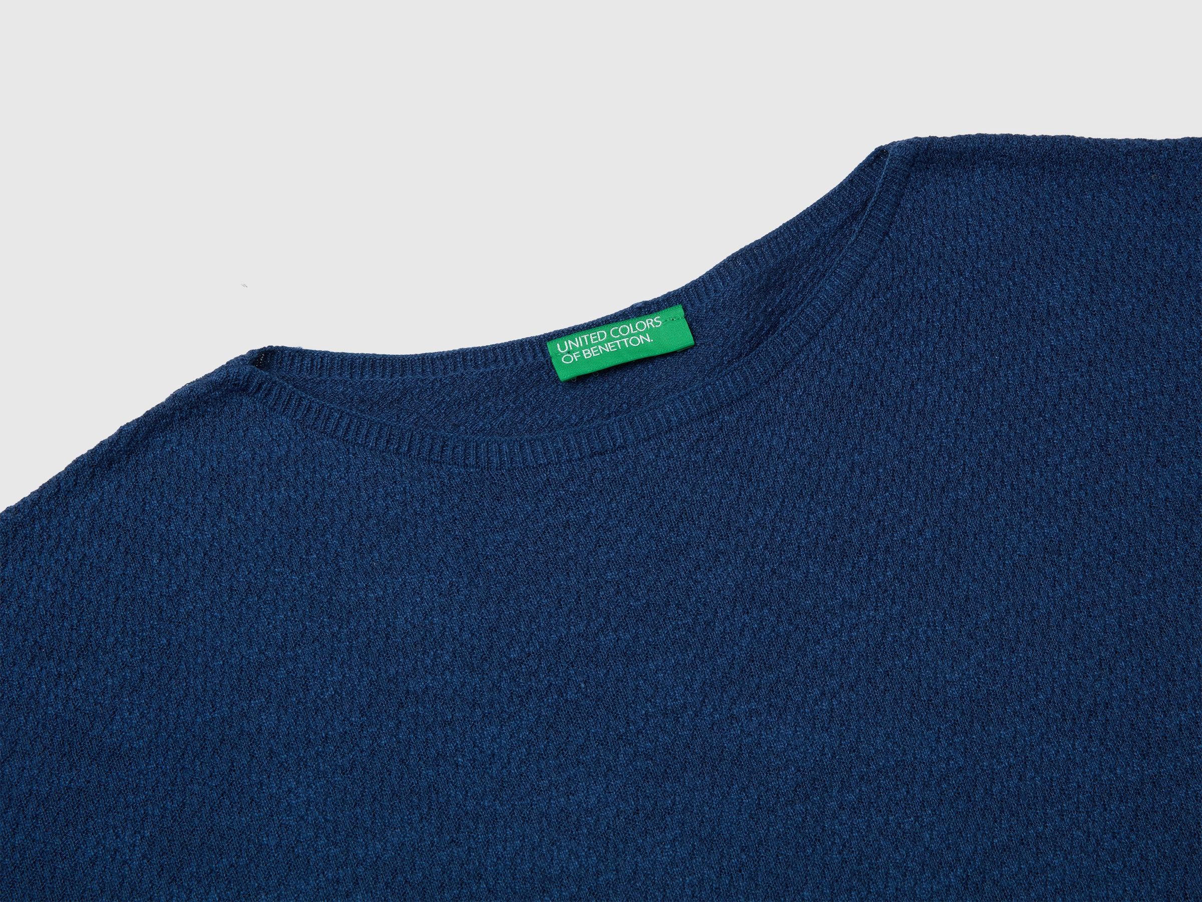Boxy fit linen blend sweater - ucb_image_DS1