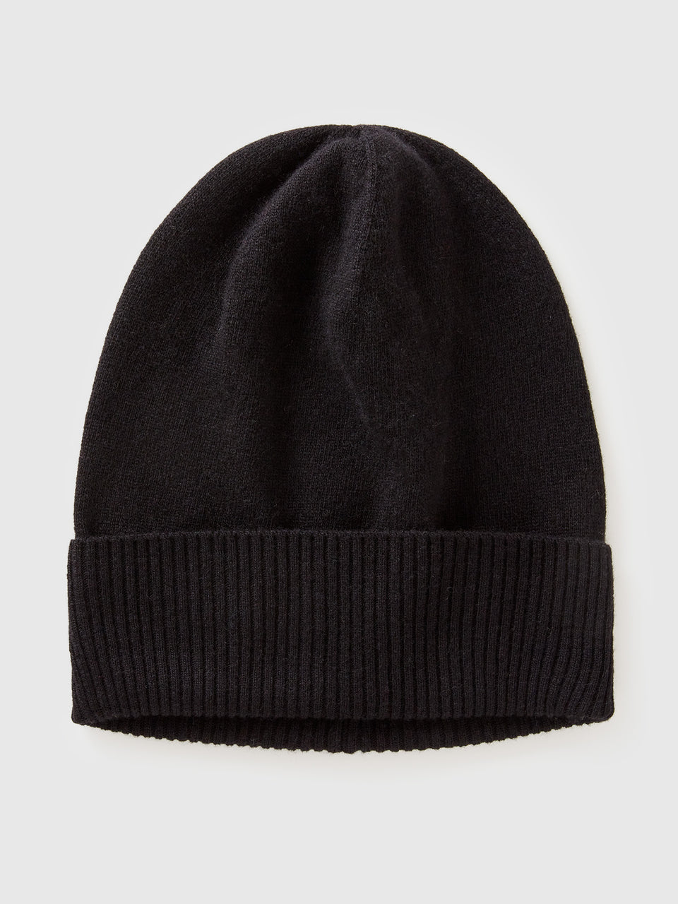 Gorro preto em pura lã Merino - ucb_image_FS