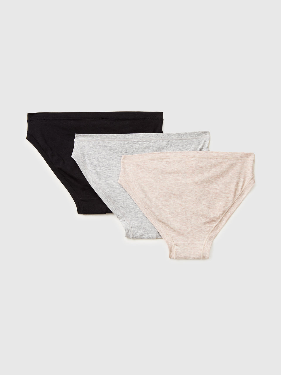 Three low-cut briefs in super stretch cotton - ucb_image_BS