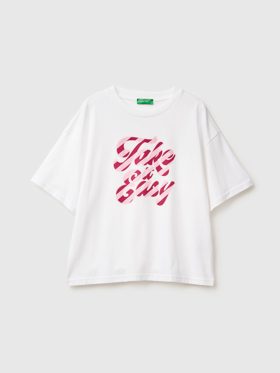T-shirt com estampa slogan - ucb_image_FS