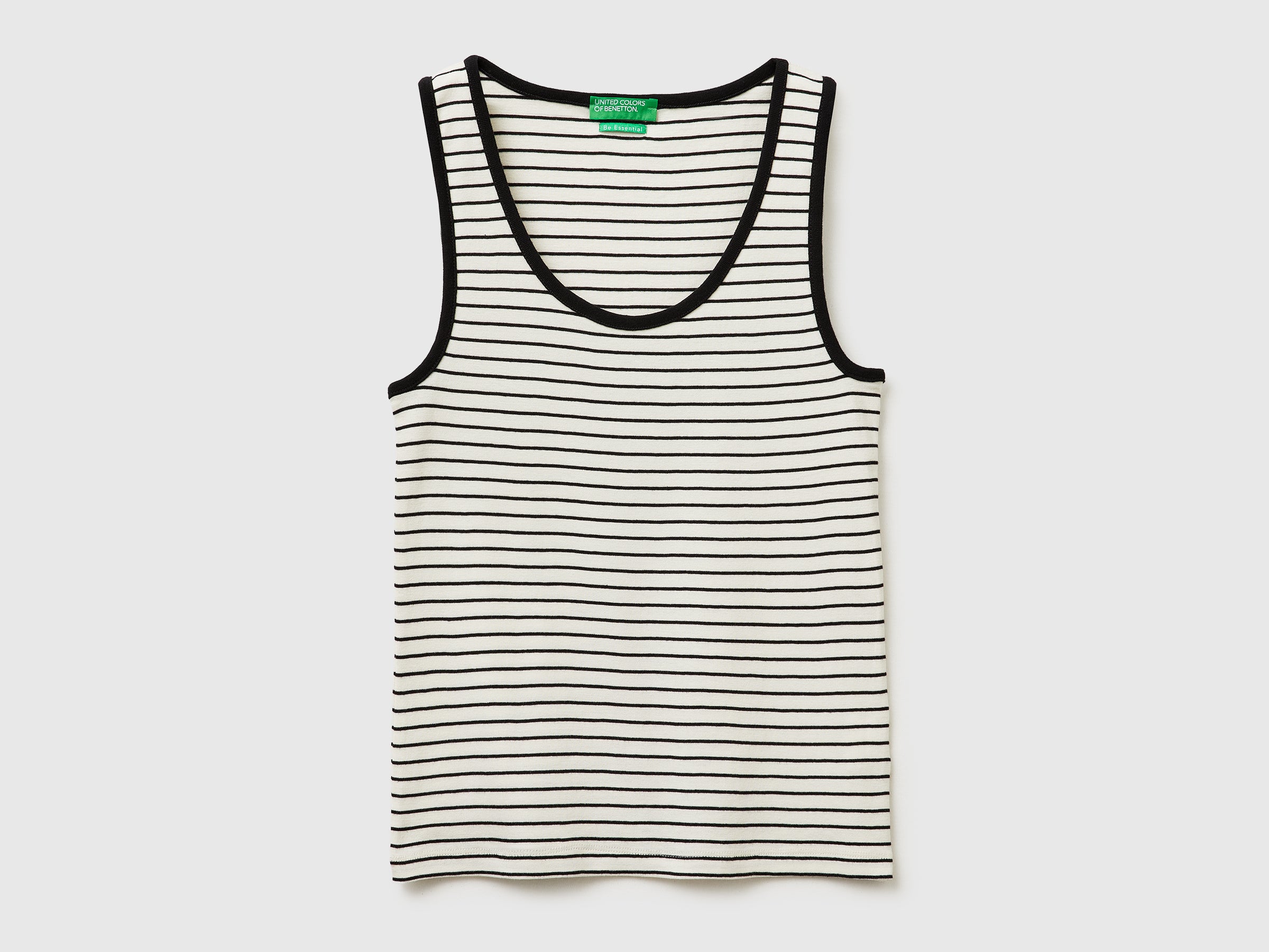 Striped tank top in pure cotton - ucb_image_FS