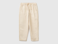 Cotton joggers with drawstring - ucb_image_FS