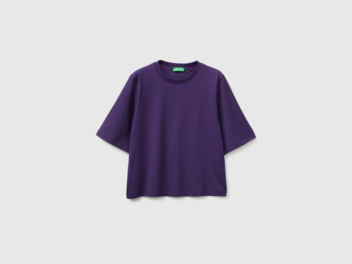 100% cotton boxy fit t-shirt - ucb_image_FS