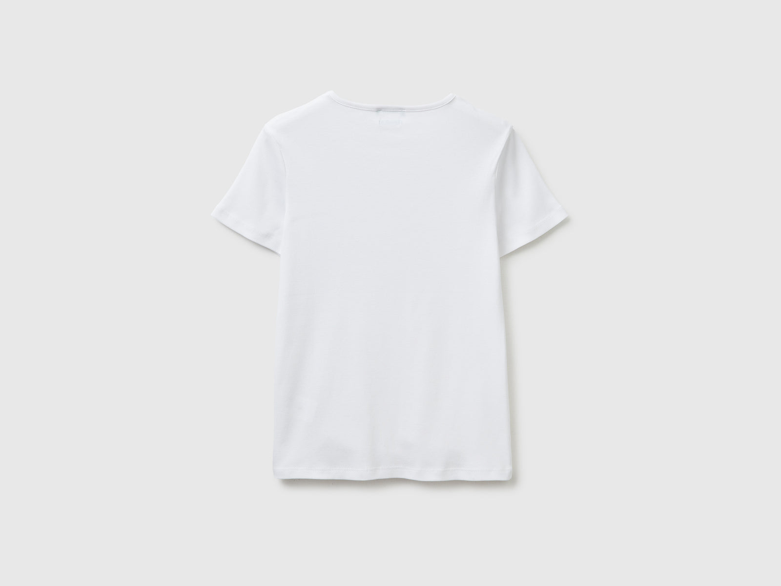 T-shirt de gola redonda slim fit - ucb_image_BS