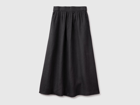 Maxi skirt in pure linen - ucb_image_FS