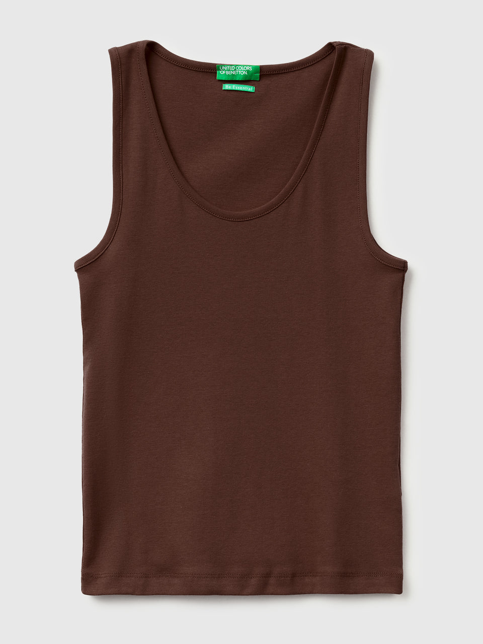 Slim fit ribbed tank top - ucb_image_FS