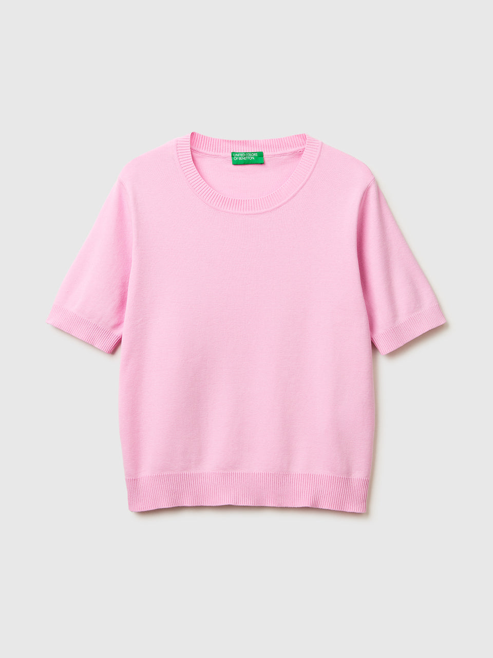 Pink short sleeve sweater - ucb_image_FS