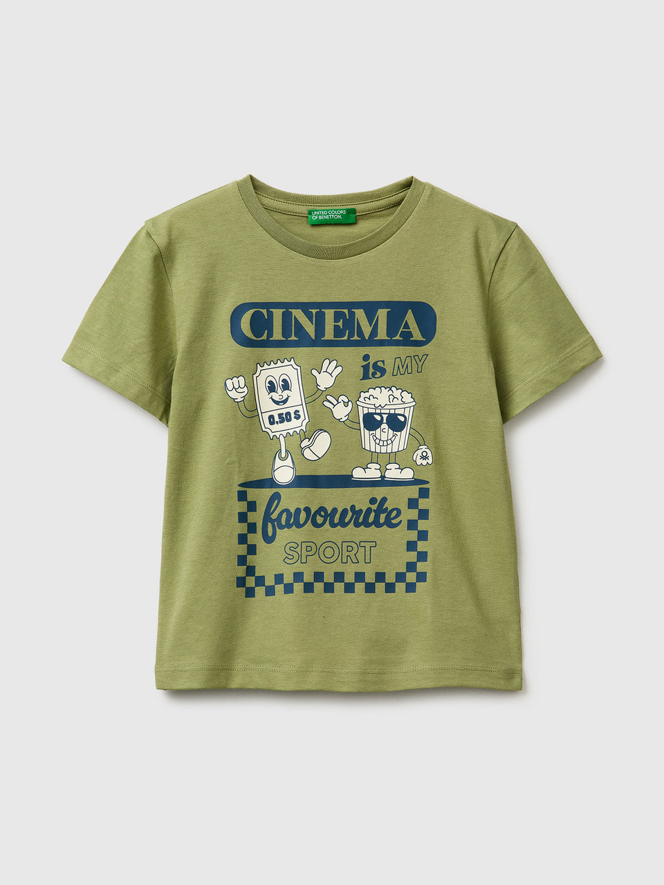 Crew neck T-shirt with print - ucb_image_FS