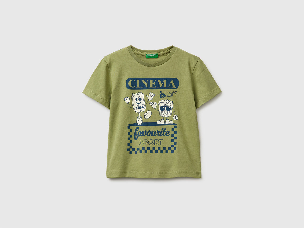 Crew neck T-shirt with print - ucb_image_FS