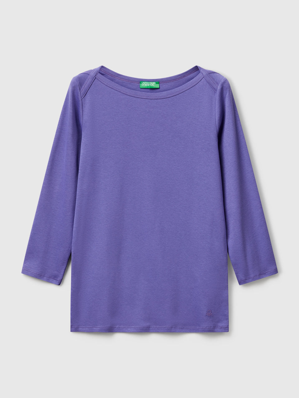 T-shirt com decote à barco - ucb_image_FS