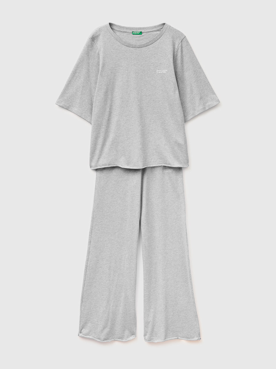 Lightweight melange cotton pyjamas - ucb_image_FS