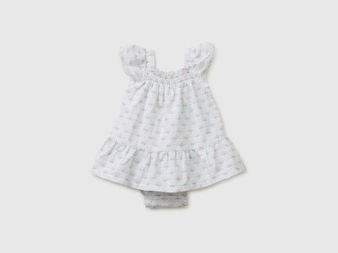 Floral dress in linen blend - ucb_image_FS