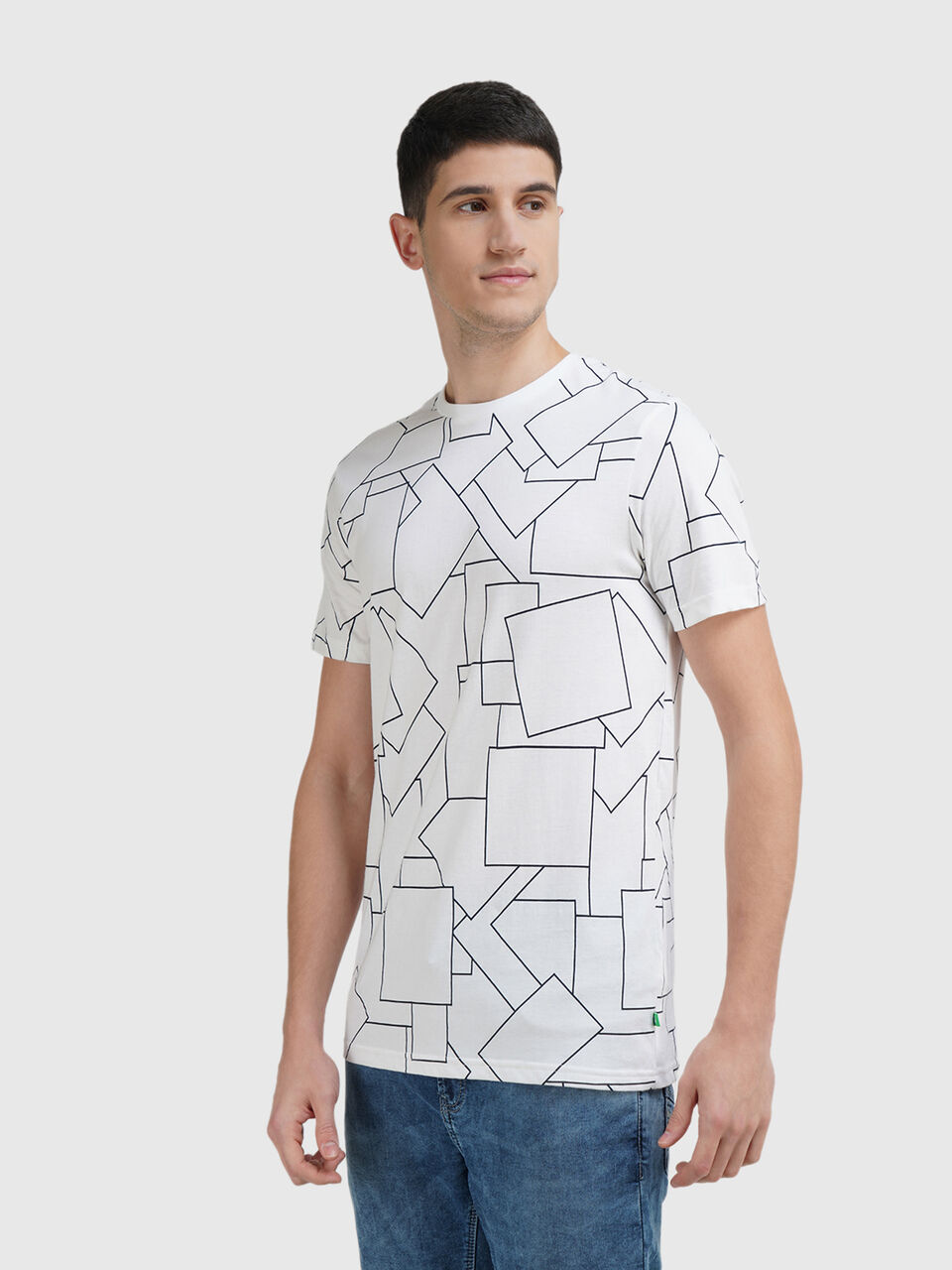 Geo Shapes AOP Tee image number null