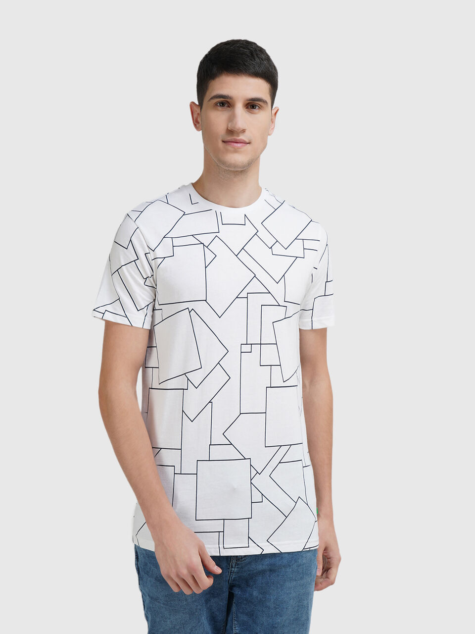 Geo Shapes AOP Tee image number null