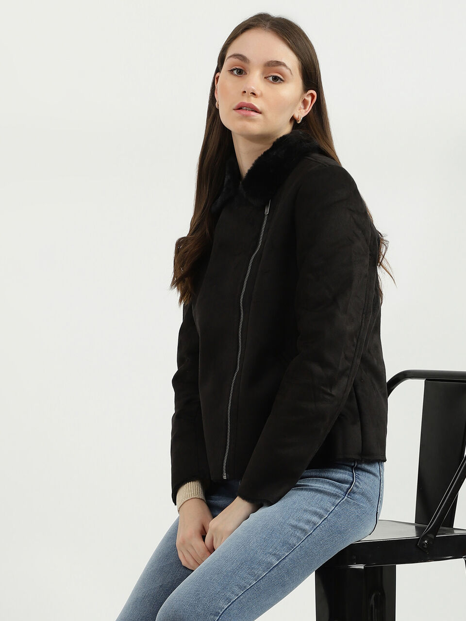 F/S SUEDE JACKET image number null