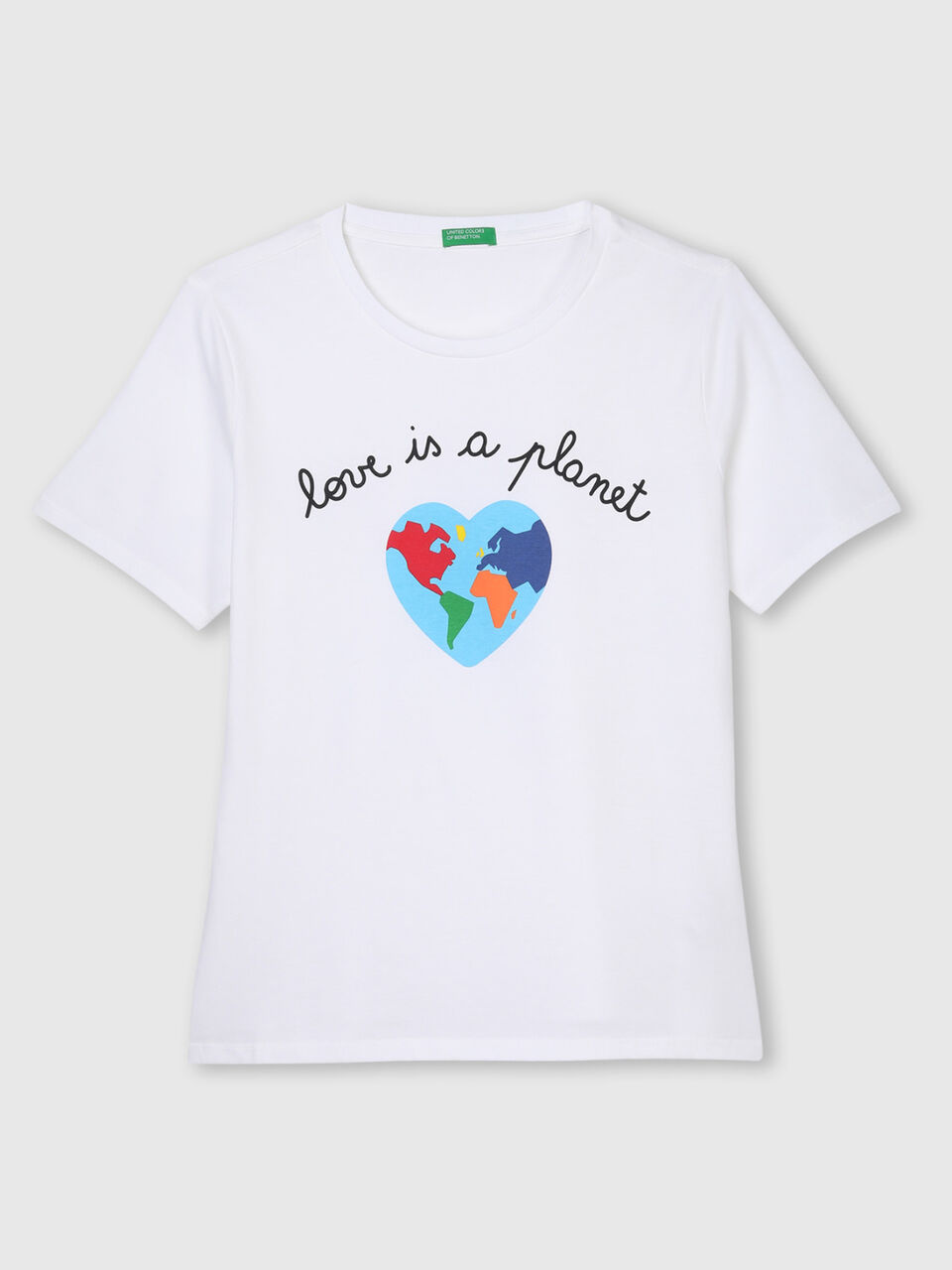 Earth Print T-Shirt image number 1