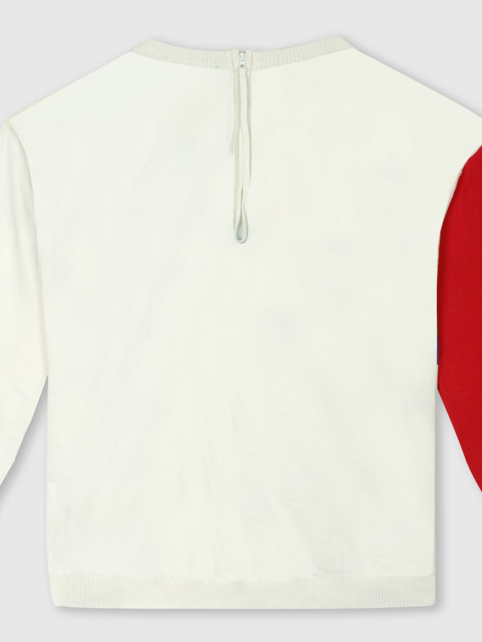 3/4th sleeved top with zipper at back image number null