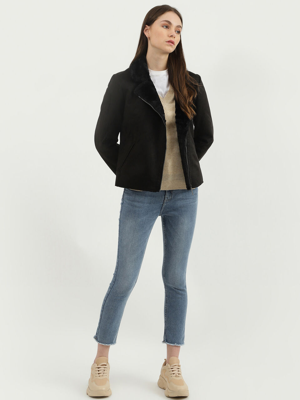 F/S SUEDE JACKET image number null