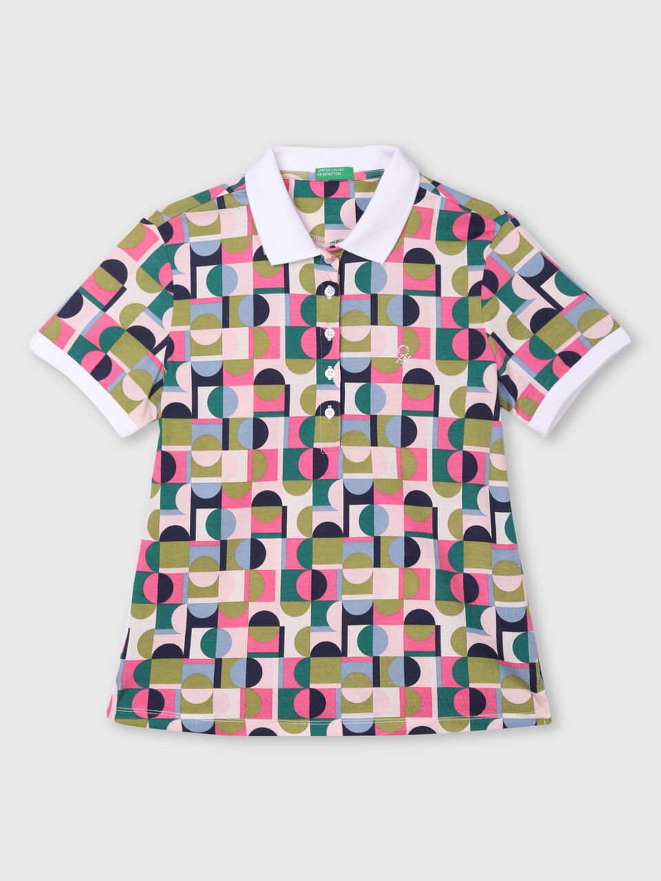 Printed Polo T-Shirt image number 1