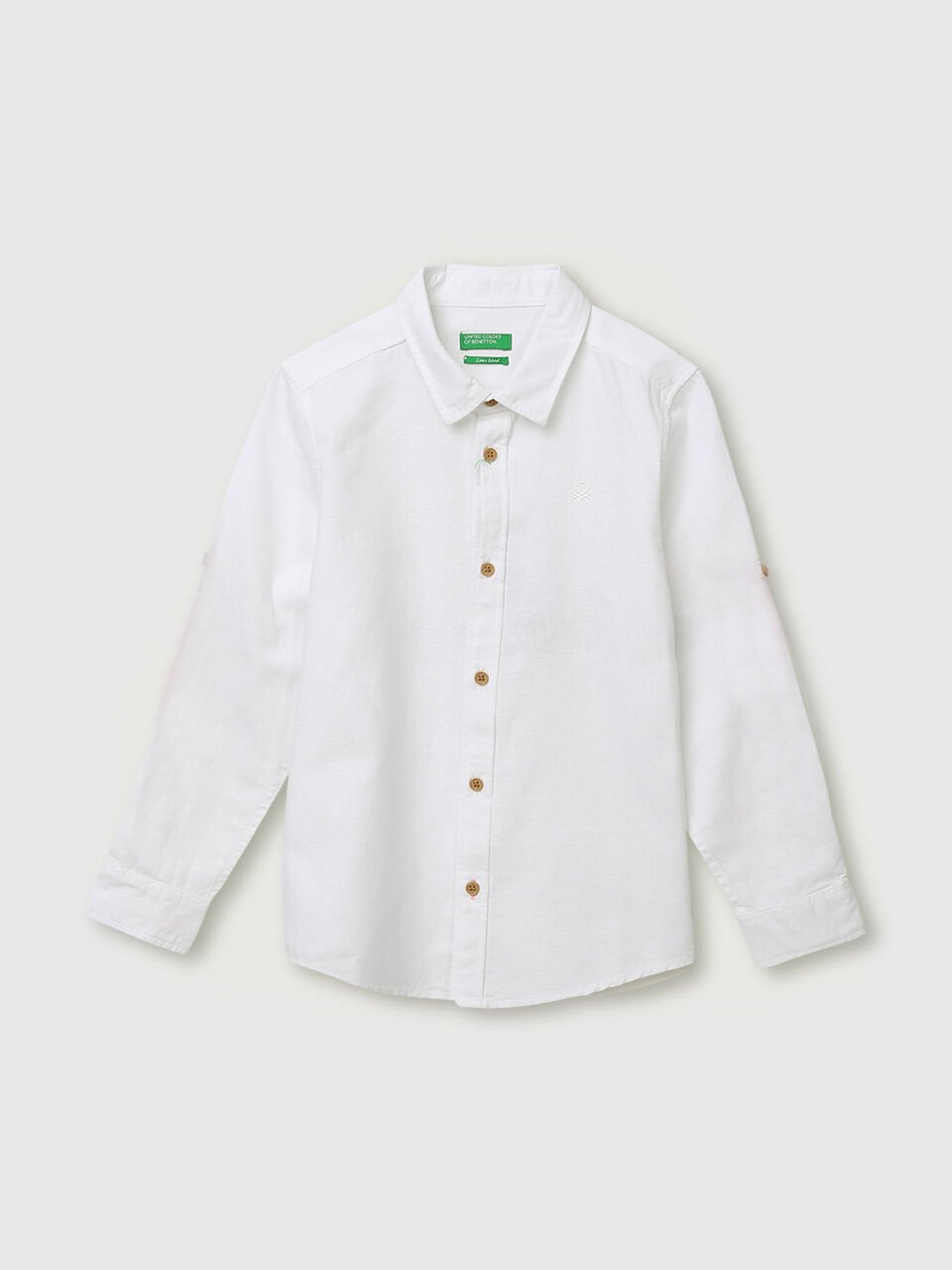 Long Sleeve Linen Shirt image number 1