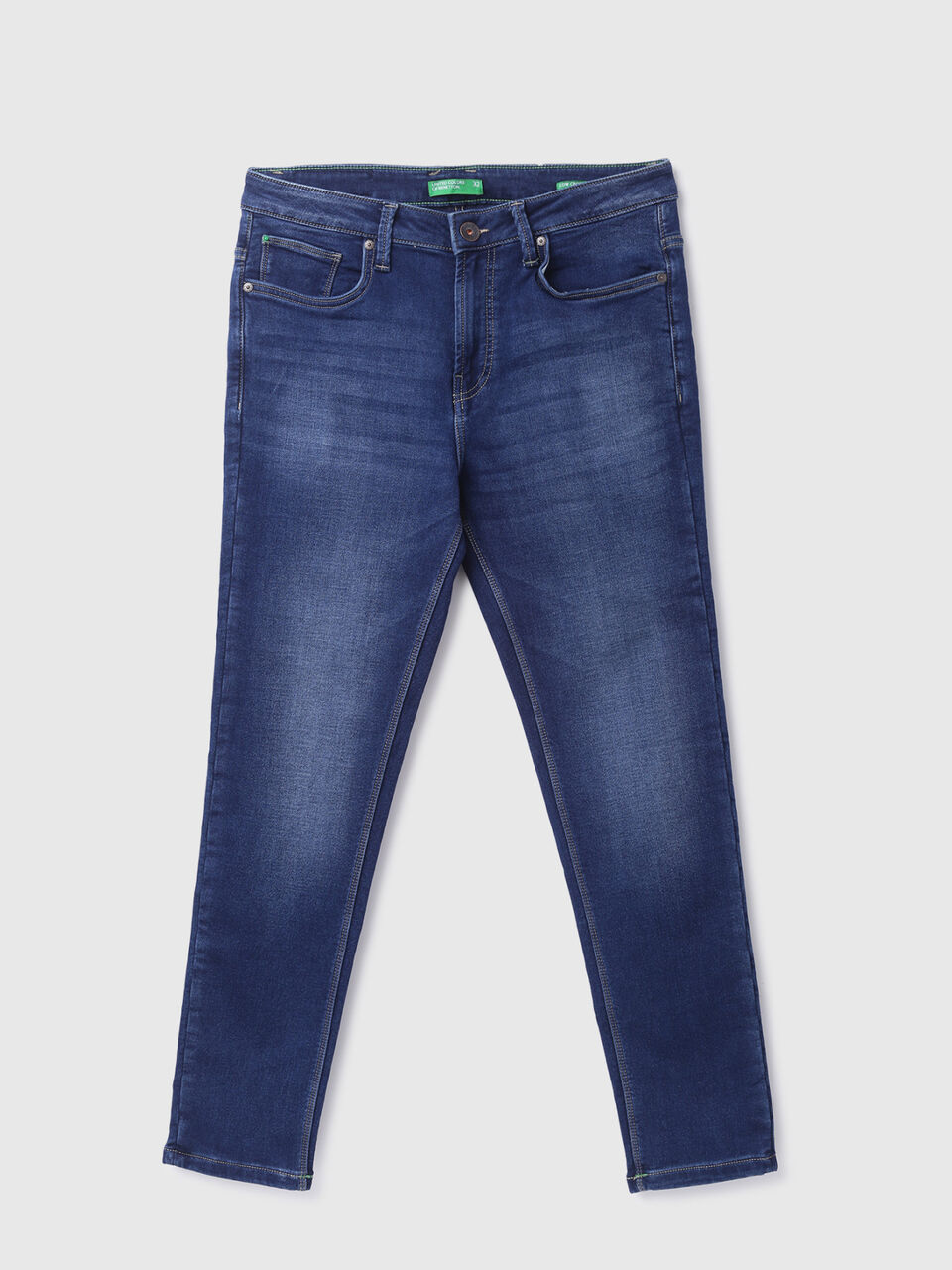 LOW CROTCH MID FADED AZURITE JEANS image number 1