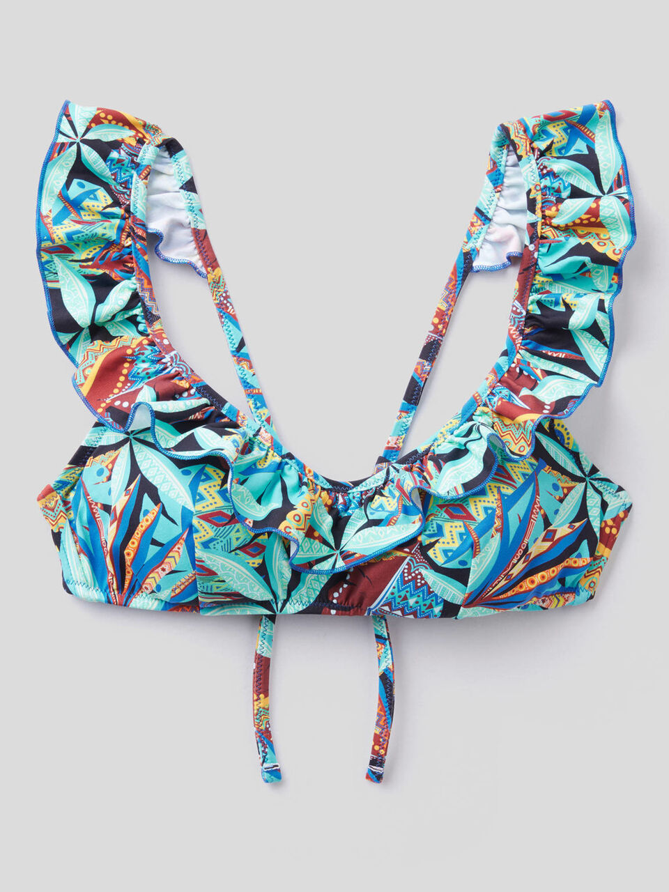 Top in tropical print image number 1