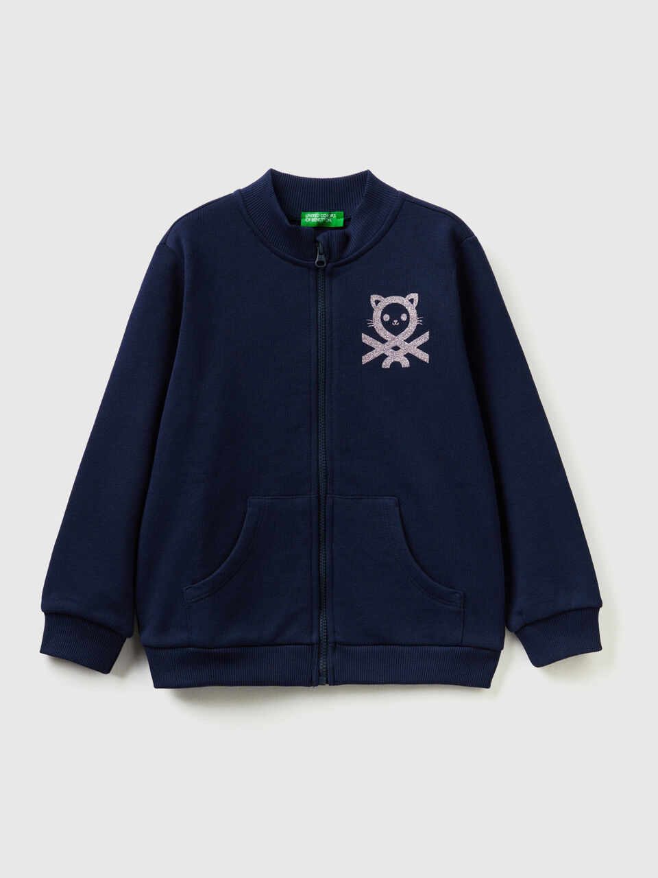 Kid Girls Sweatshirts without hood Collection 2023 Benetton