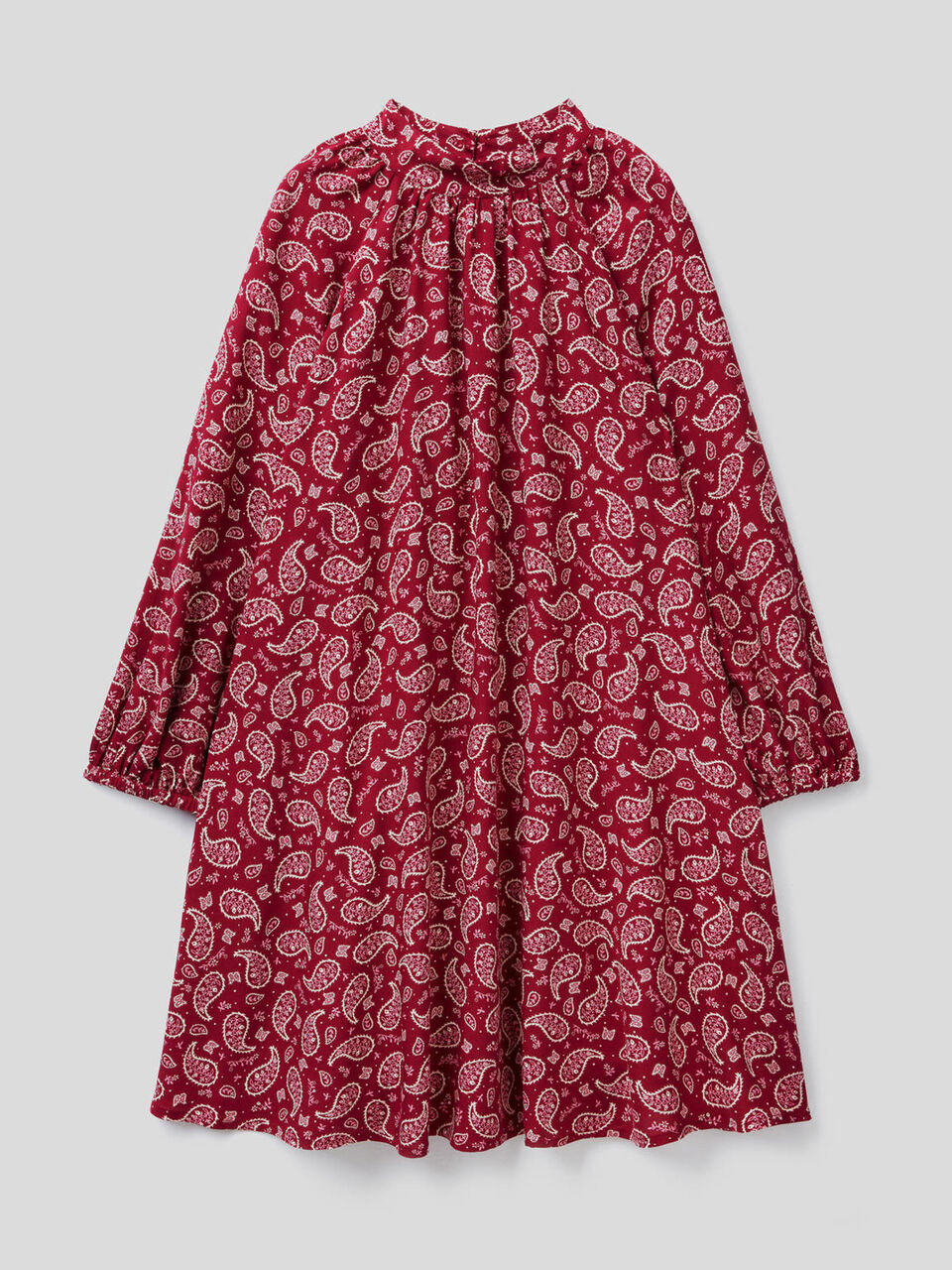 Patterned dress in sustainable viscose image number 1