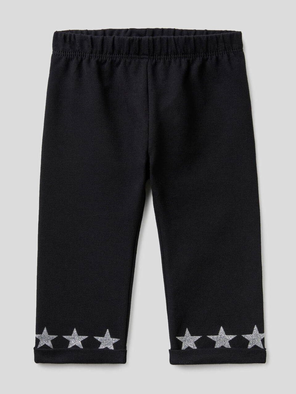 Leggings in stretch organic cotton image number 1