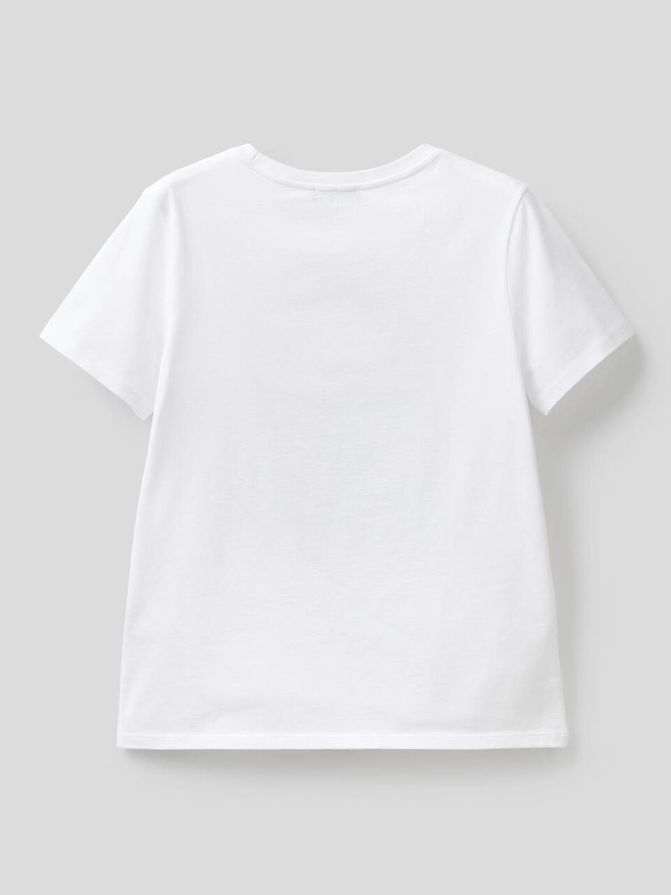 100% cotton t-shirt with maxi print image number 2