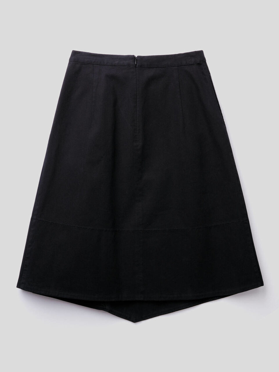 Skirt with asymmetrical bottom image number 2