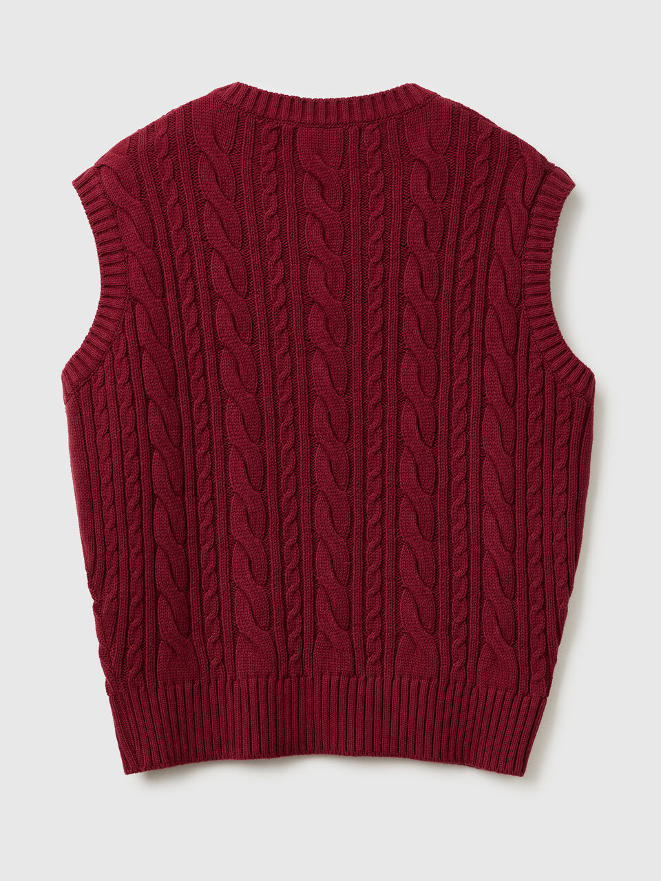 S/L V NECK SWEATER Women image number 2