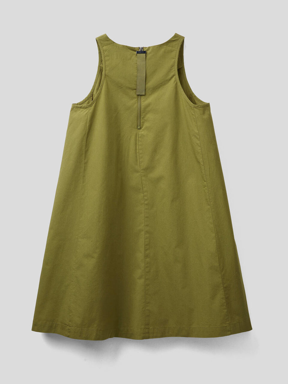 Sleeveless A-line dress image number 2