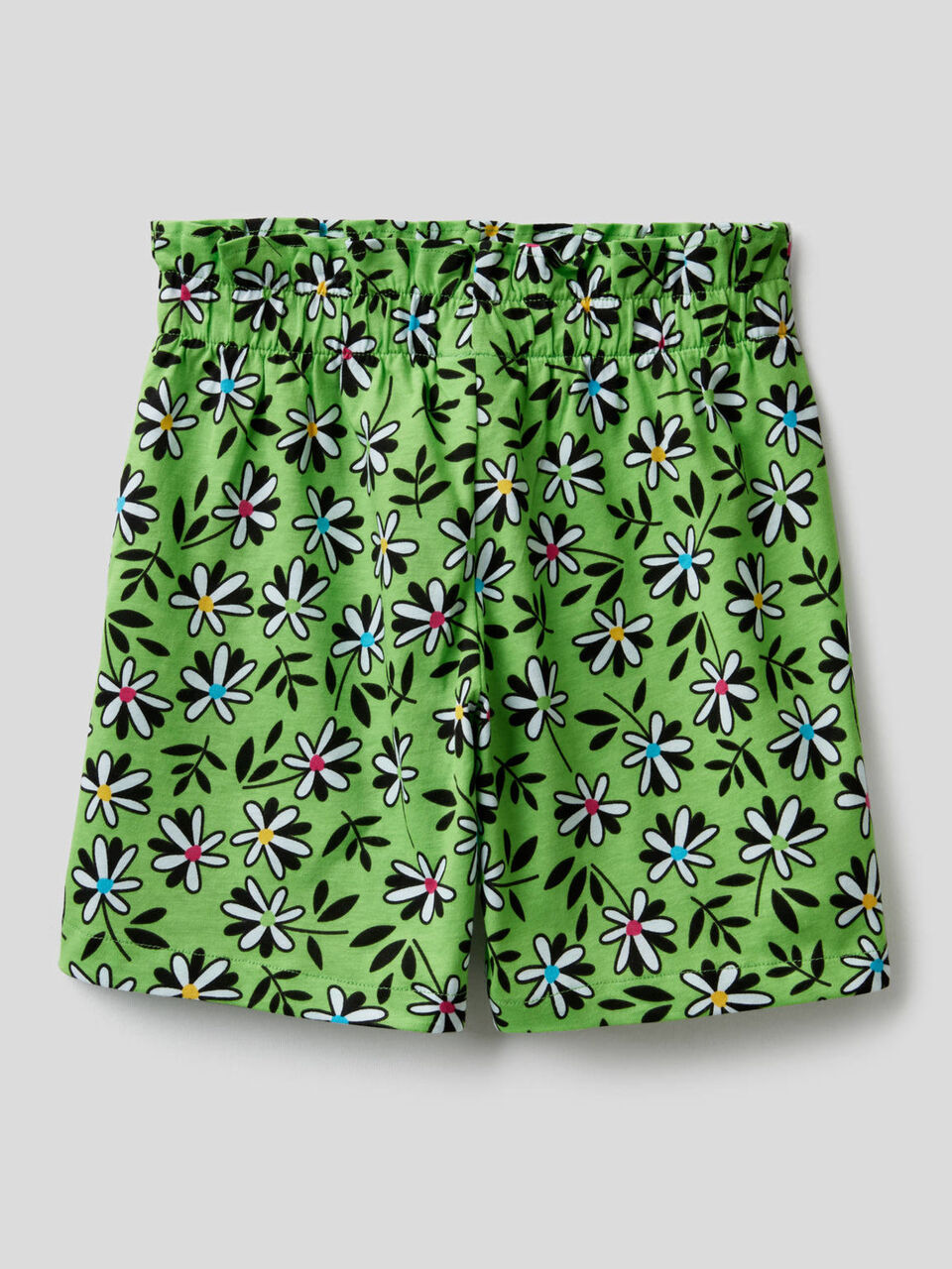 Printed 100% cotton bermudas image number 1