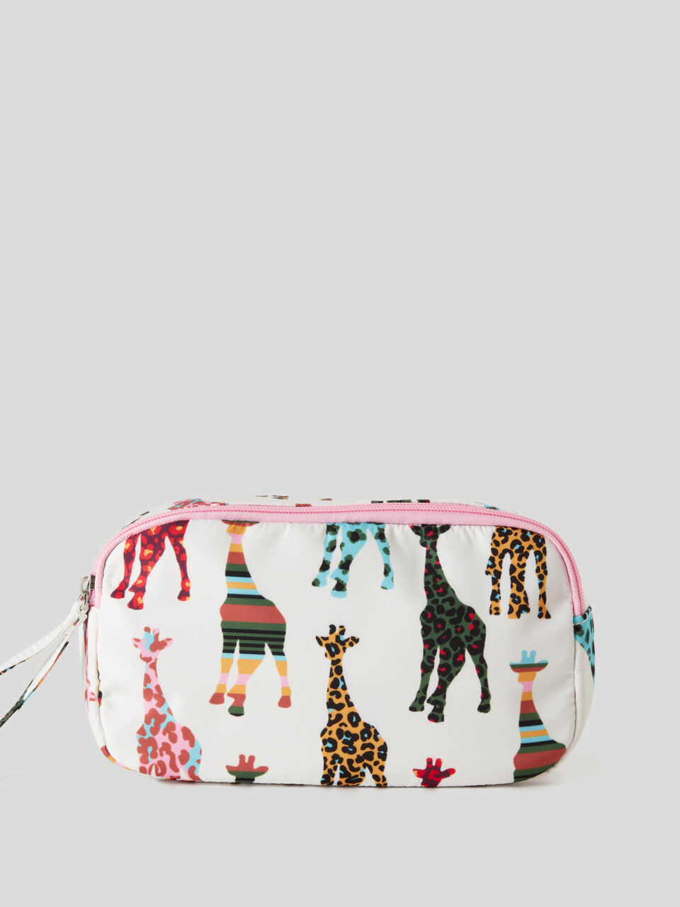 Beauty case in printed nylon image number 1