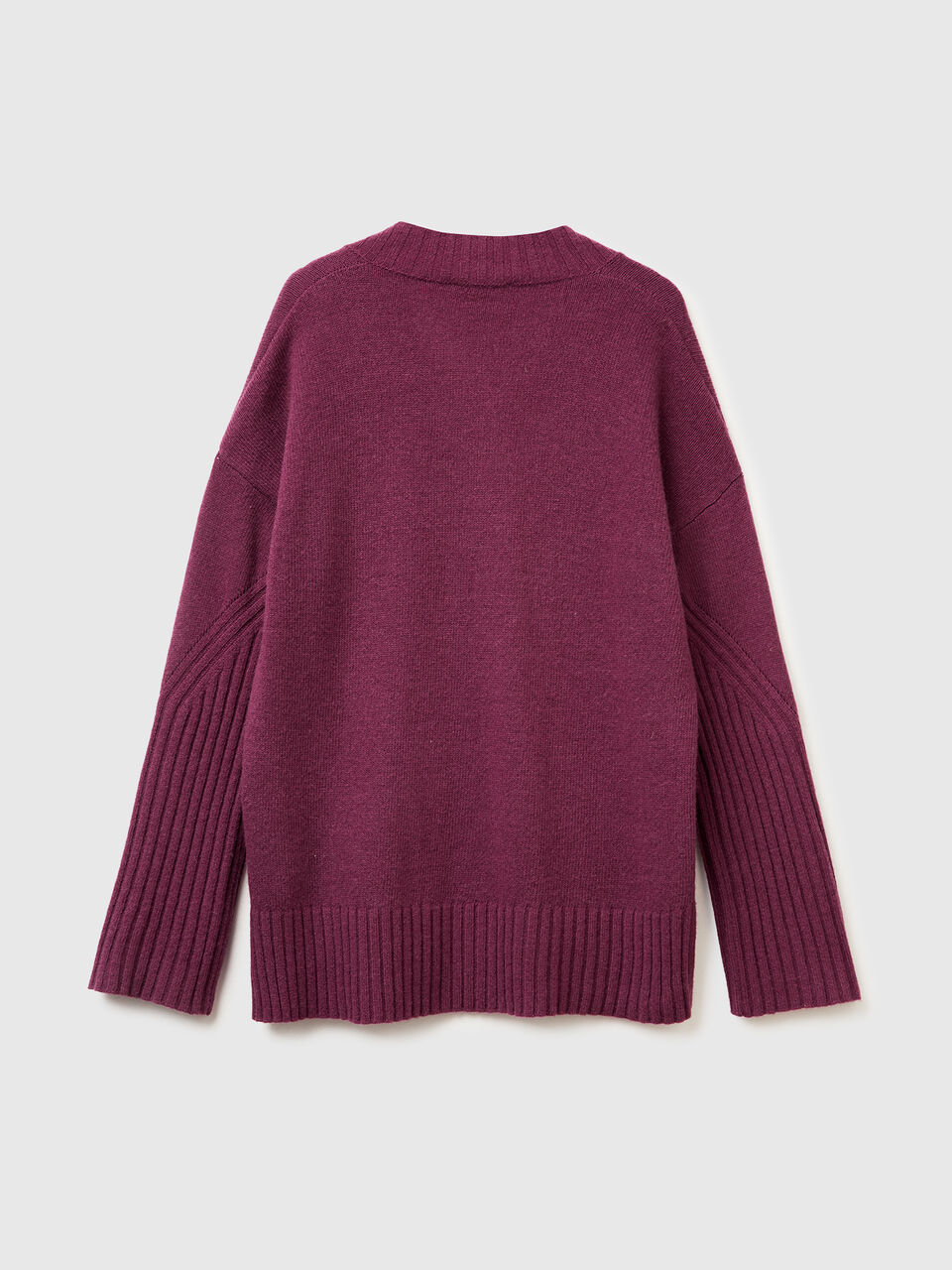 V NECK SWEATER L/S Women image number 2