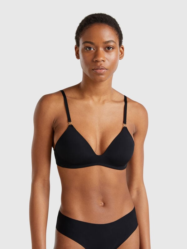 Padded triangle bra Women