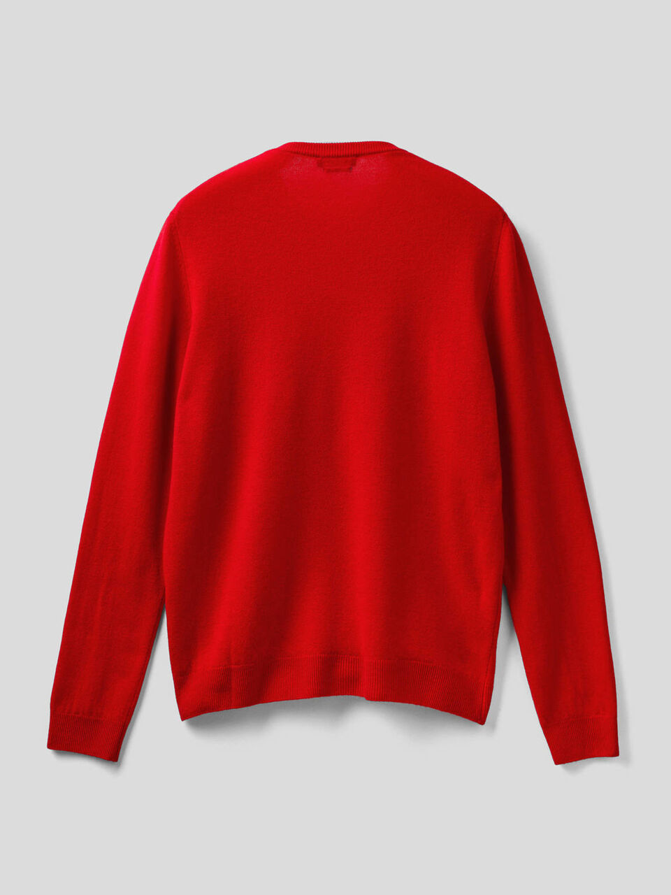 Crew neck sweater in pure virgin wool image number 2