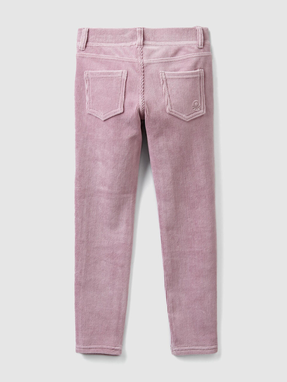 Super skinny chenille trousers image number 2