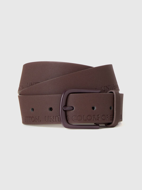 Belt with logo Men