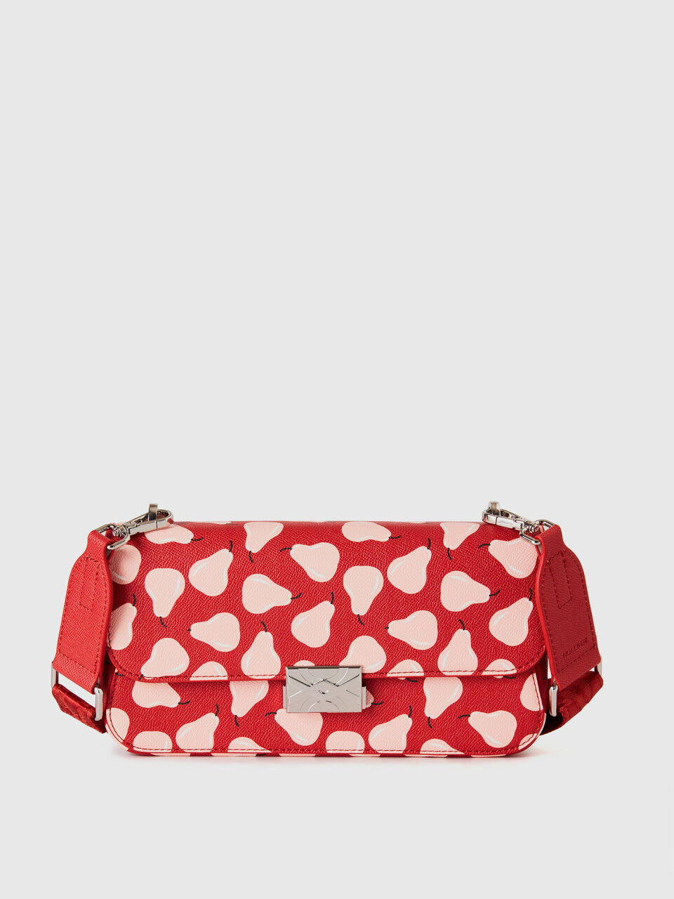 Medium red Be Bag with pears