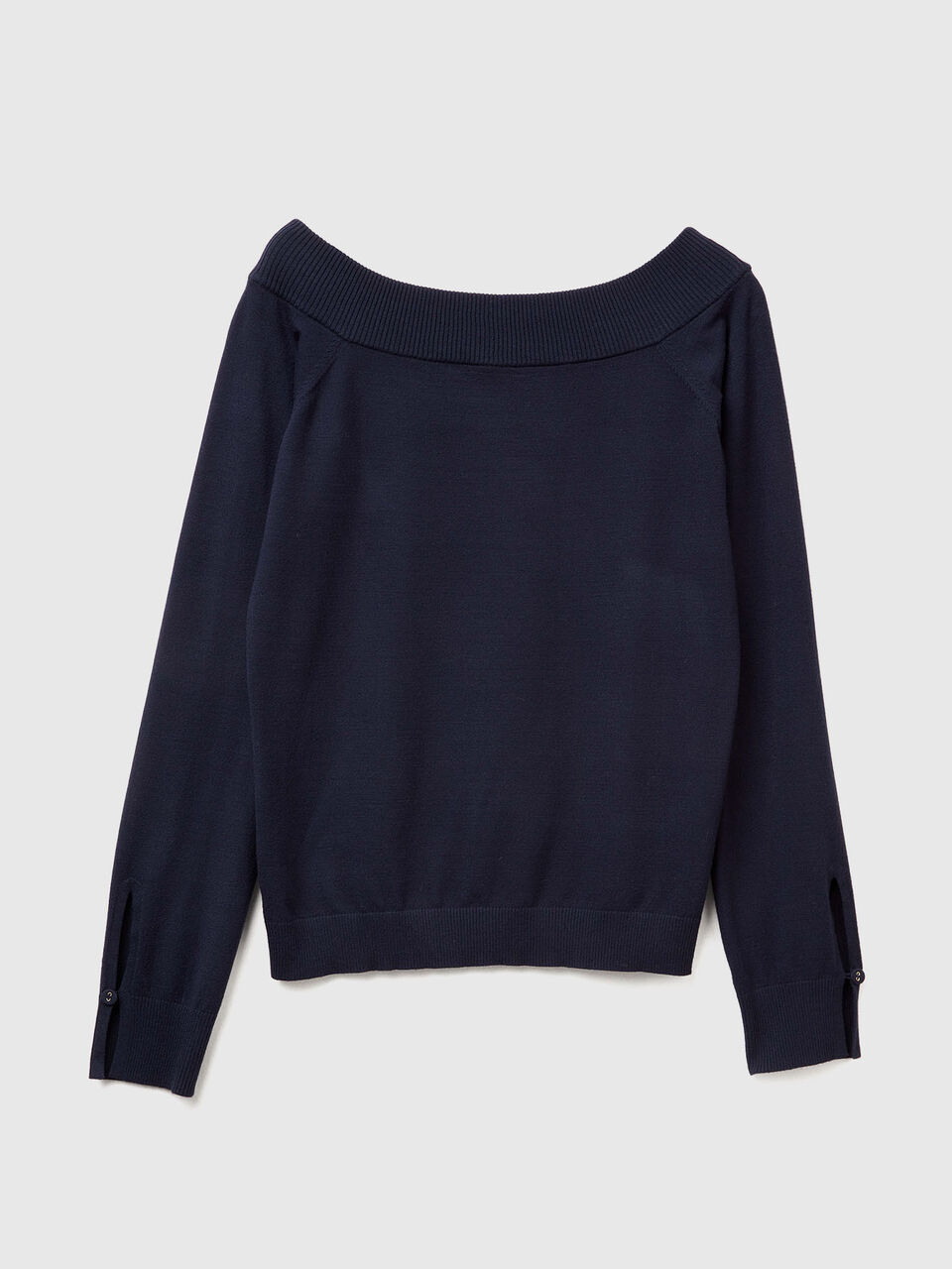 BOAT-NECK SWEAT.L/S Women image number null