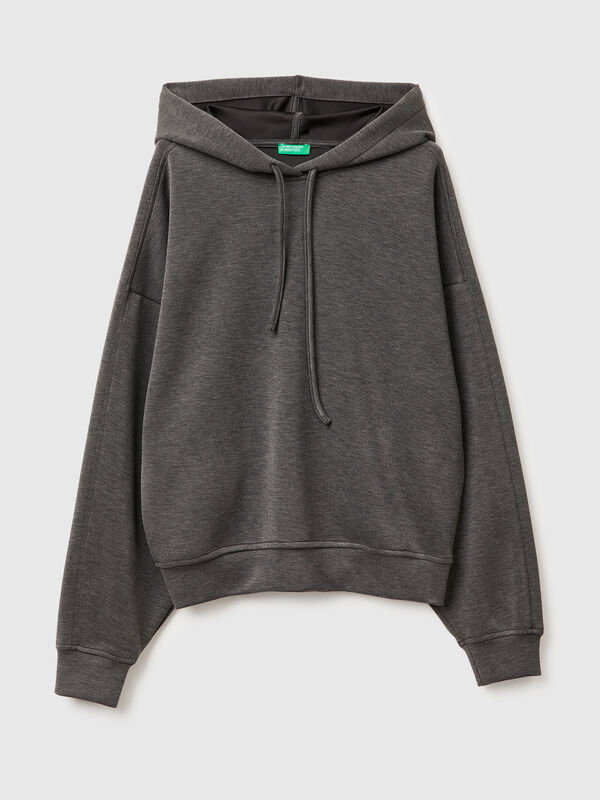 Hoodie in viscose blend Women